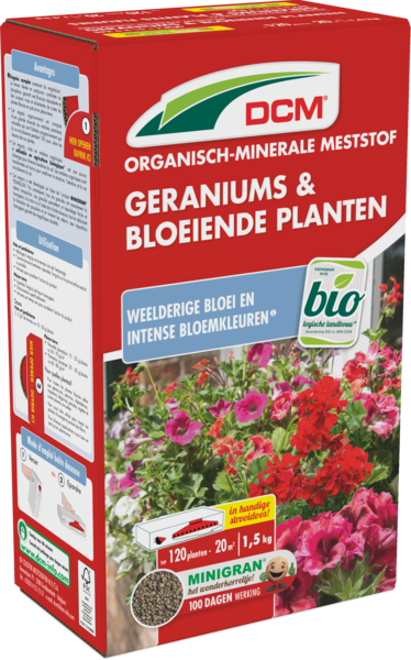 DCM Meststof Geraniums & Bloeiende Planten thumbnail