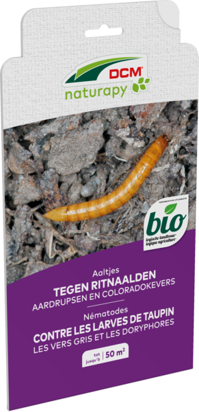 Aaltjes tegen koperworm (ritnaald), aardrupsen, rupsen en coloradokever thumbnail