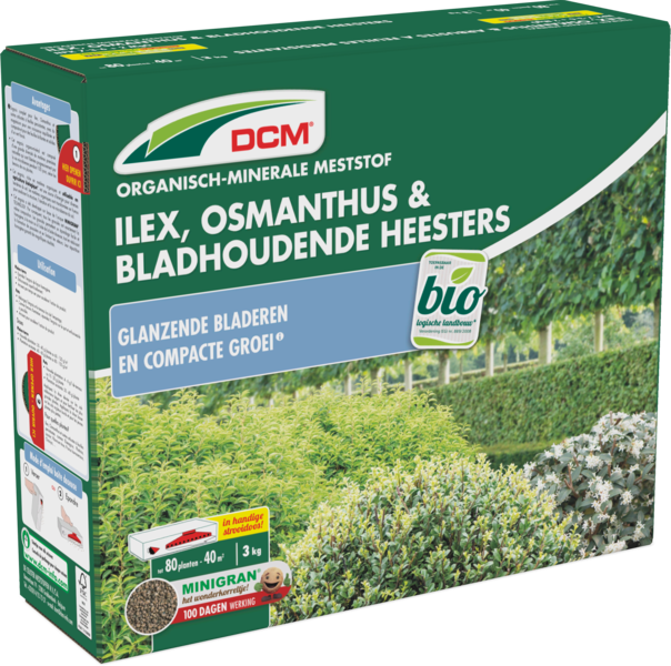 DCM Meststof Ilex, Osmanthus & Bladhoudende Heesters thumbnail